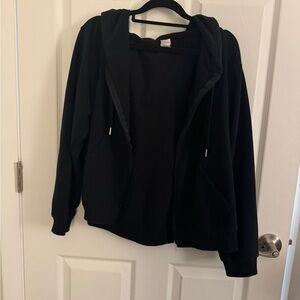 Auden Black XXL Zip Up Hoodie